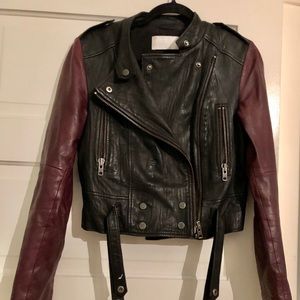 Leather Walter baker jacket